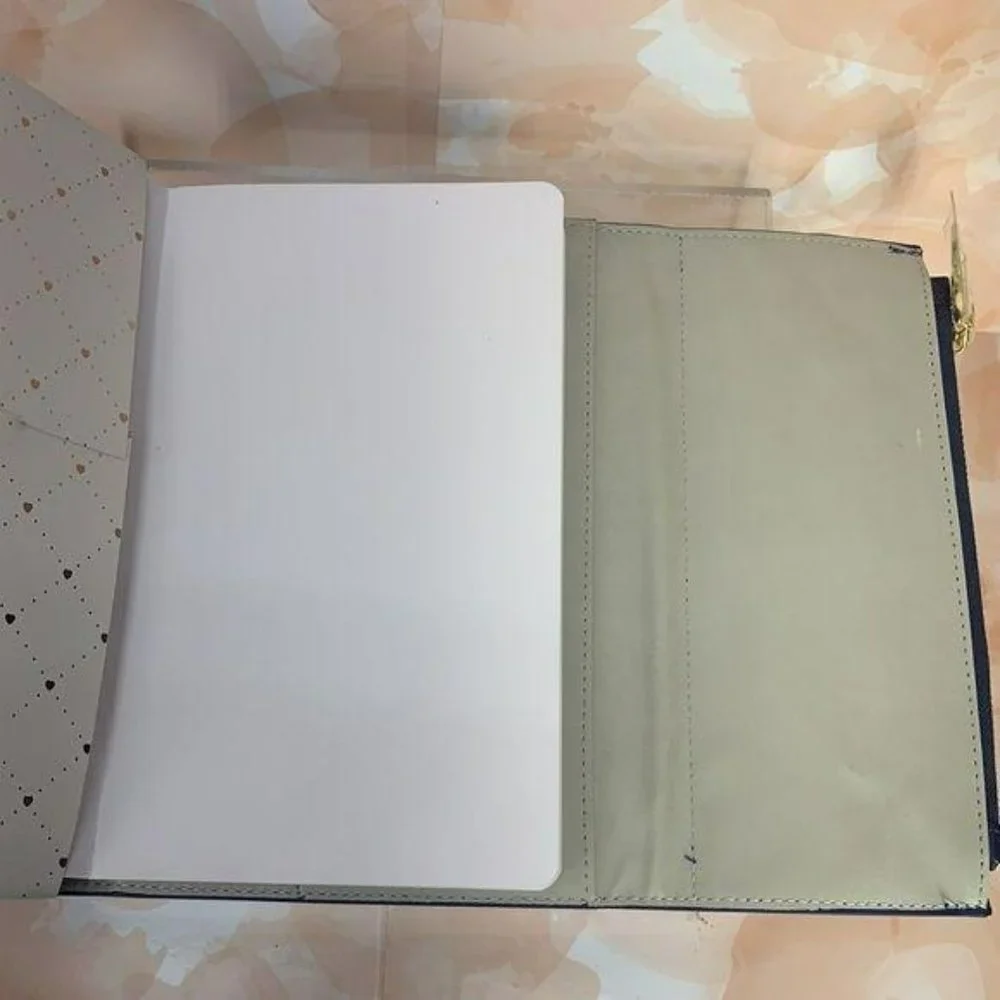 Season Of Love Blue Clutch Journal 120 Pages date‎ book notebook